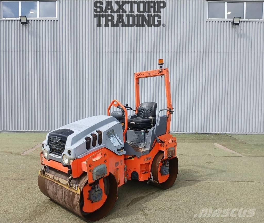 Hamm HD12 VV, Vält Двойни барабанни ролки
