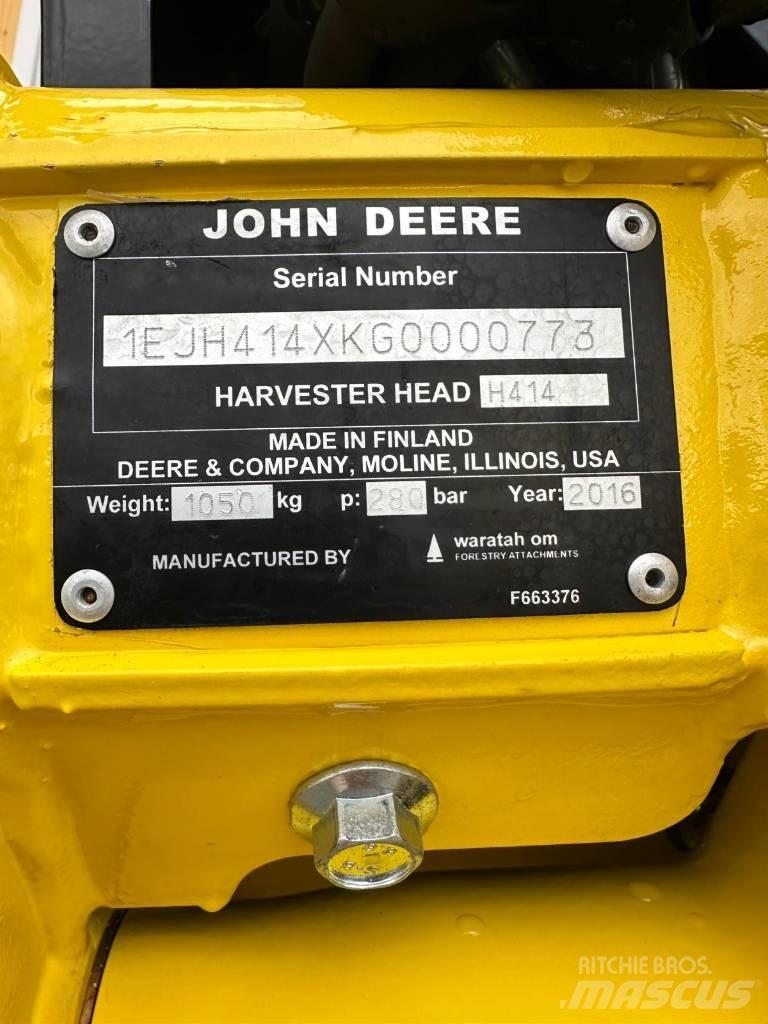 John Deere H 414 Глави за харвестери