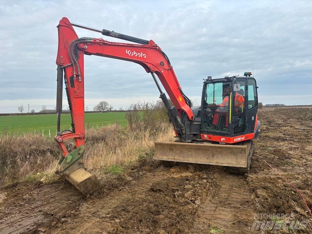 Kubota KX 80-4 Средни екскаватори 7т - 12т
