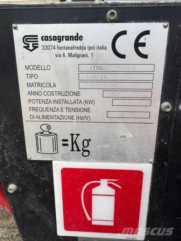 Casagrande B300 Тежки свредла
