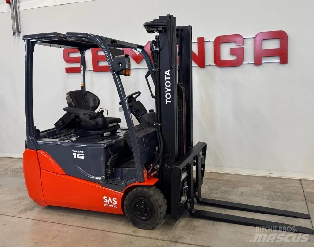 Toyota 10747 - 8FBE16T Електрически вилични кари-повдигачи