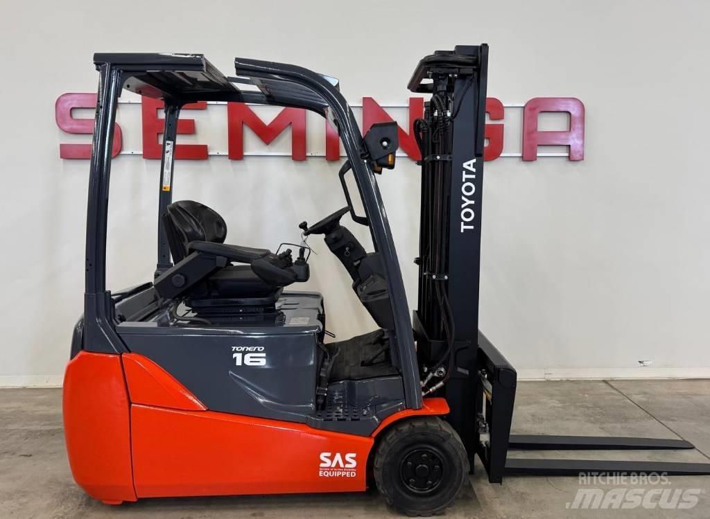 Toyota 10747 - 8FBE16T Електрически вилични кари-повдигачи
