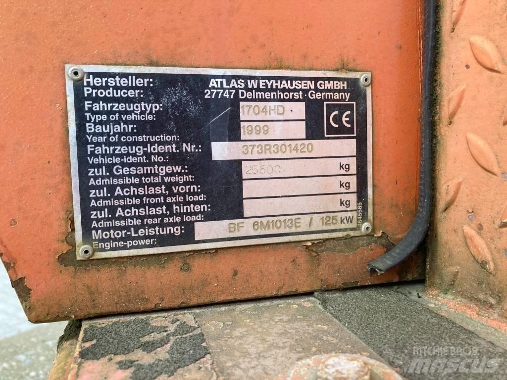 Atlas 1704 HD Верижен екскаватор