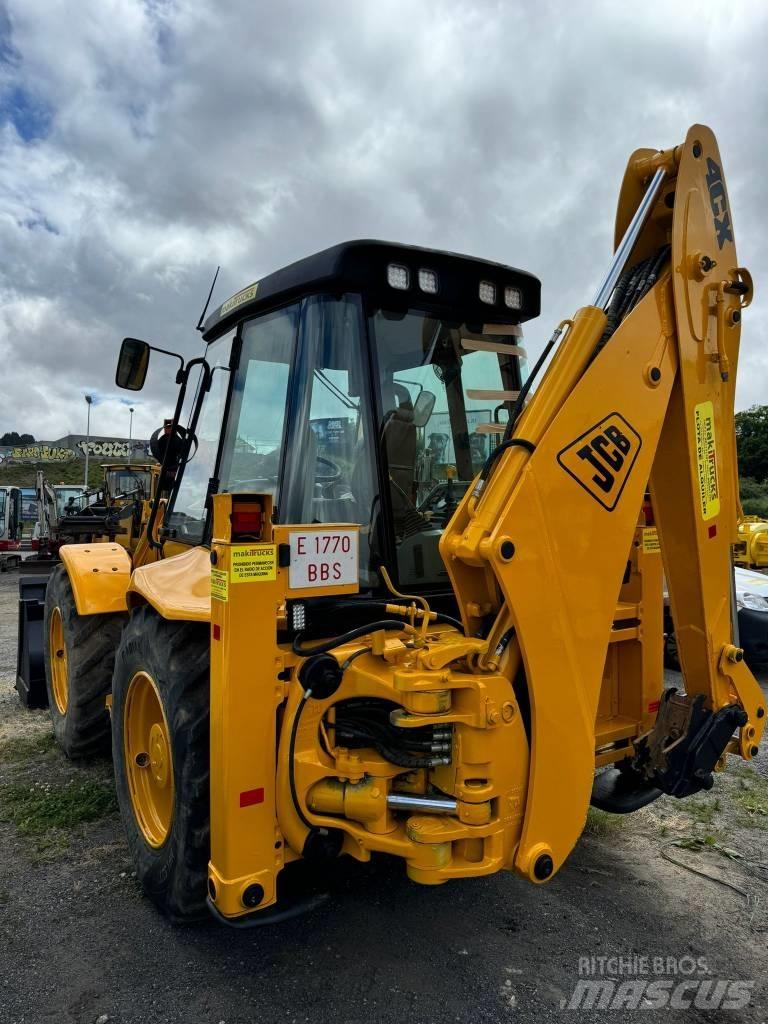 JCB 4 CX Товарач със заден ексватор