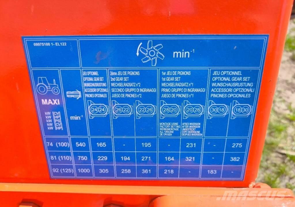 Kuhn EL 122-250 Брани и ротационни рали