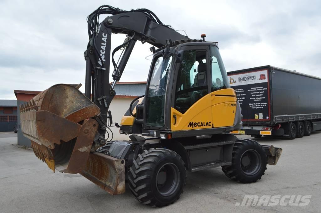  MECALC 714MWE Колесни екскаватори