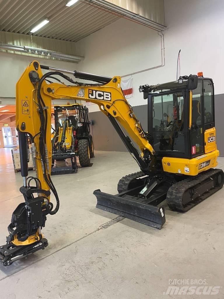 JCB 36 C-1 Мини екскаватори < 7 т