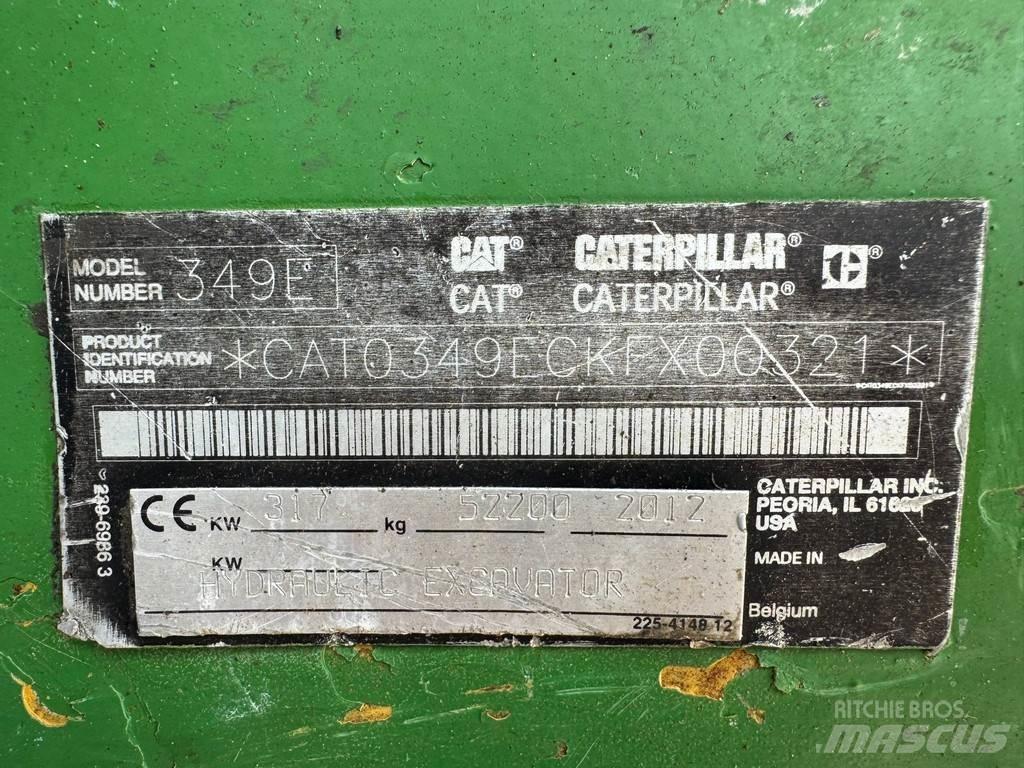 CAT 349E Верижен екскаватор
