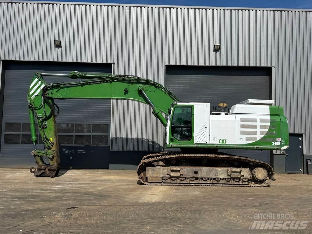 CAT 349E Верижен екскаватор
