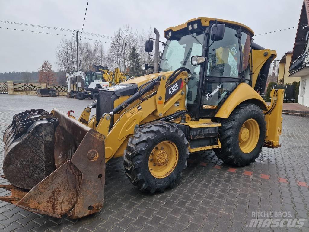 CAT 432 F Товарач със заден ексватор