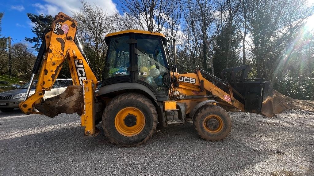 JCB 3 CX Товарач със заден ексватор