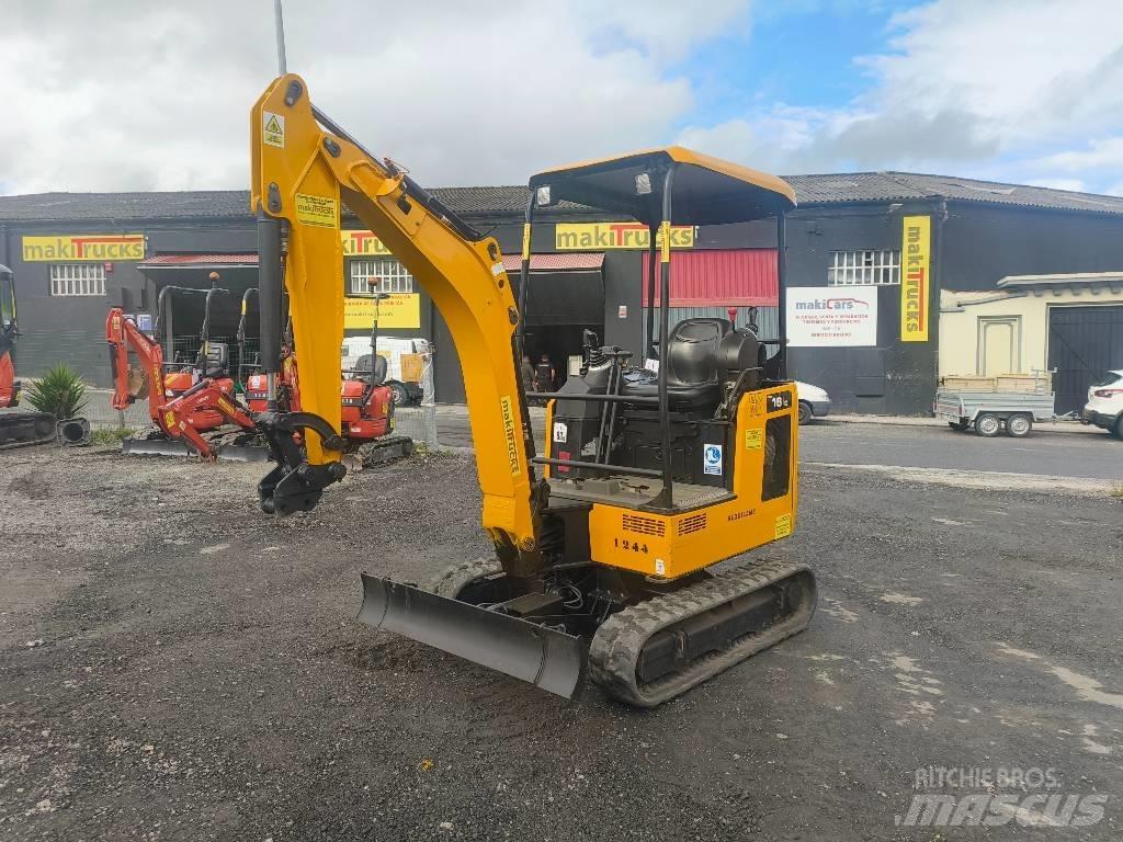JCB 16 C-1 Мини екскаватори < 7 т