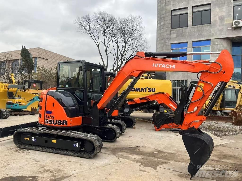 Hitachi zx55USR Мини екскаватори < 7 т