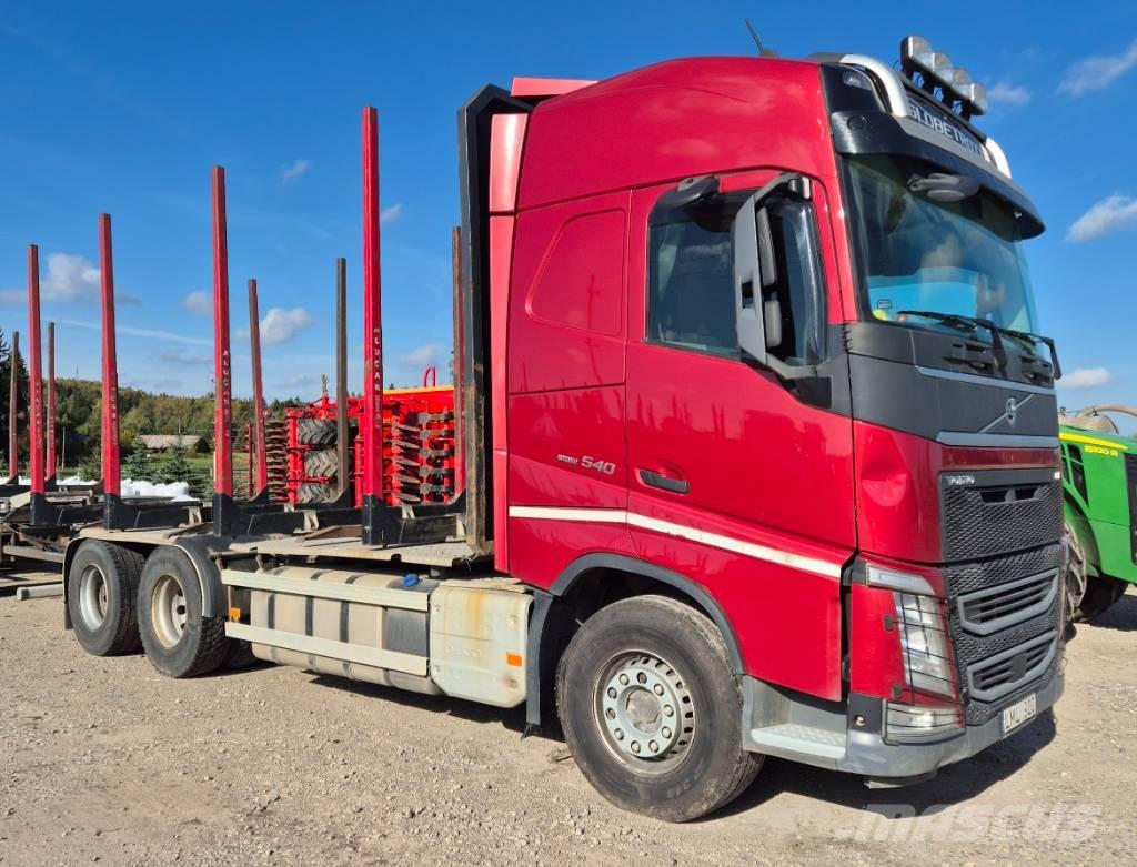 Volvo FH 540 За превоз на дървени трупи