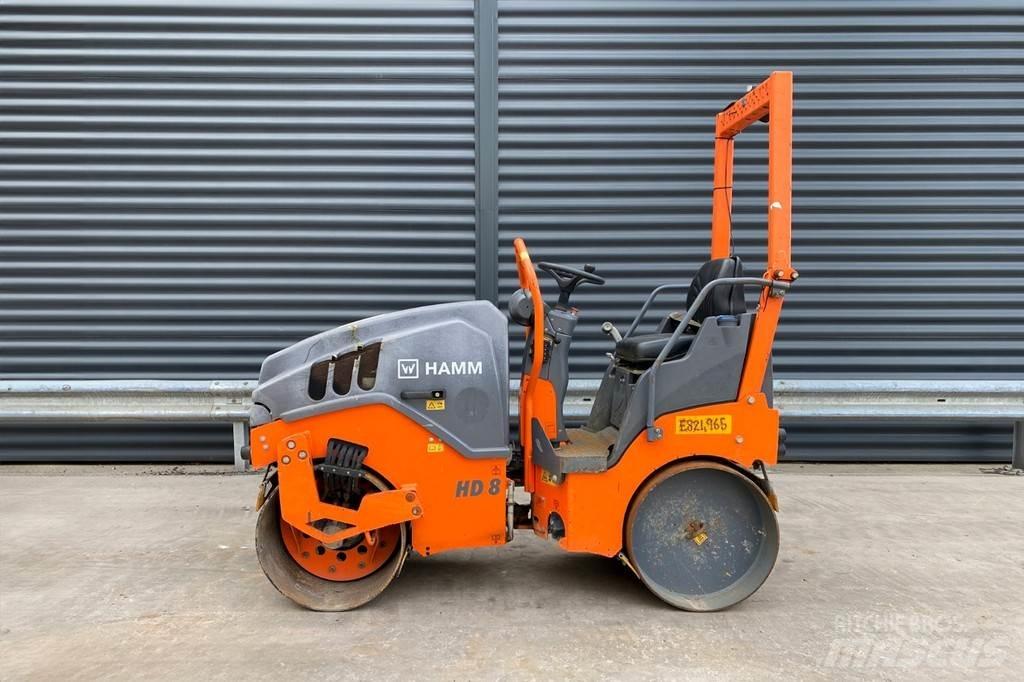 Hamm HD 8 VV Двойни барабанни ролки
