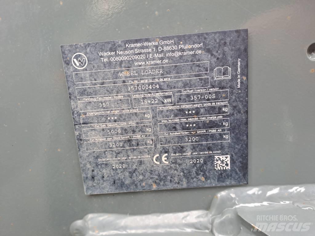 Kramer 5055e Колесни товарачи