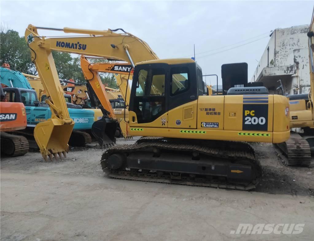Komatsu PC200-7 Верижен екскаватор