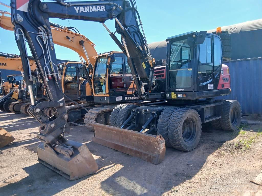 Yanmar B 110 W Колесни екскаватори