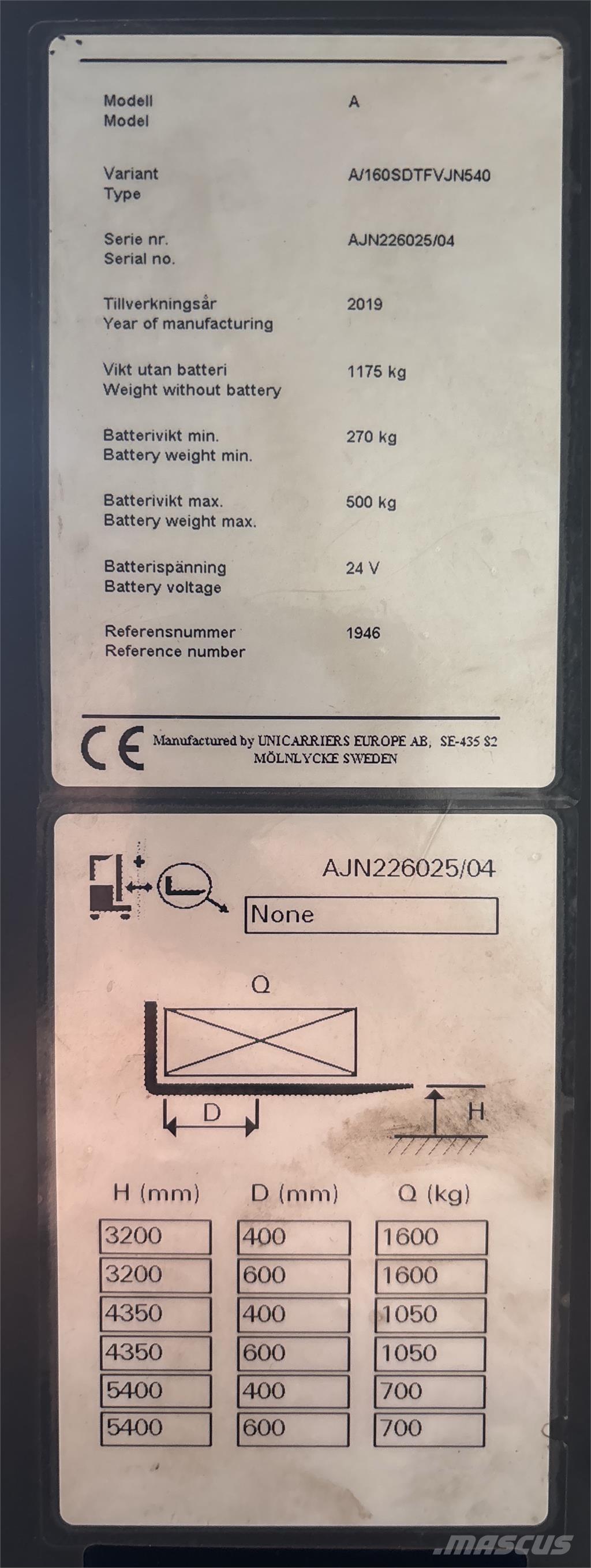 Atlet A160 Самоходни товарачи