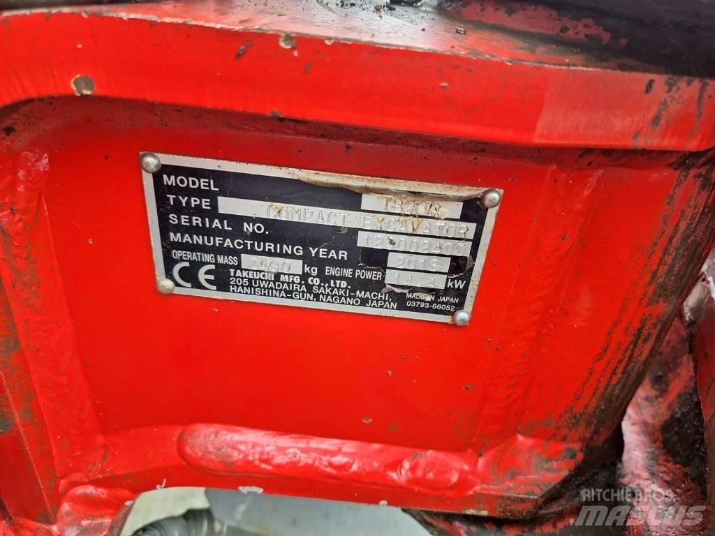 Takeuchi TB23R Мини екскаватори < 7 т