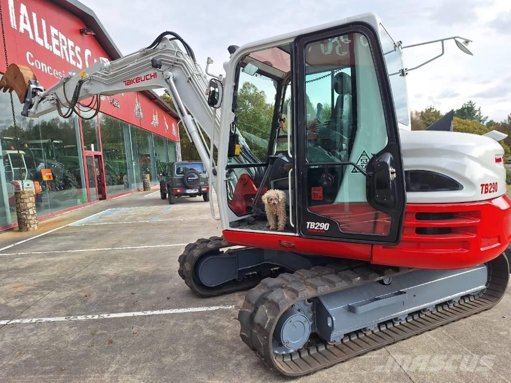 Takeuchi TB 290 Средни екскаватори 7т - 12т