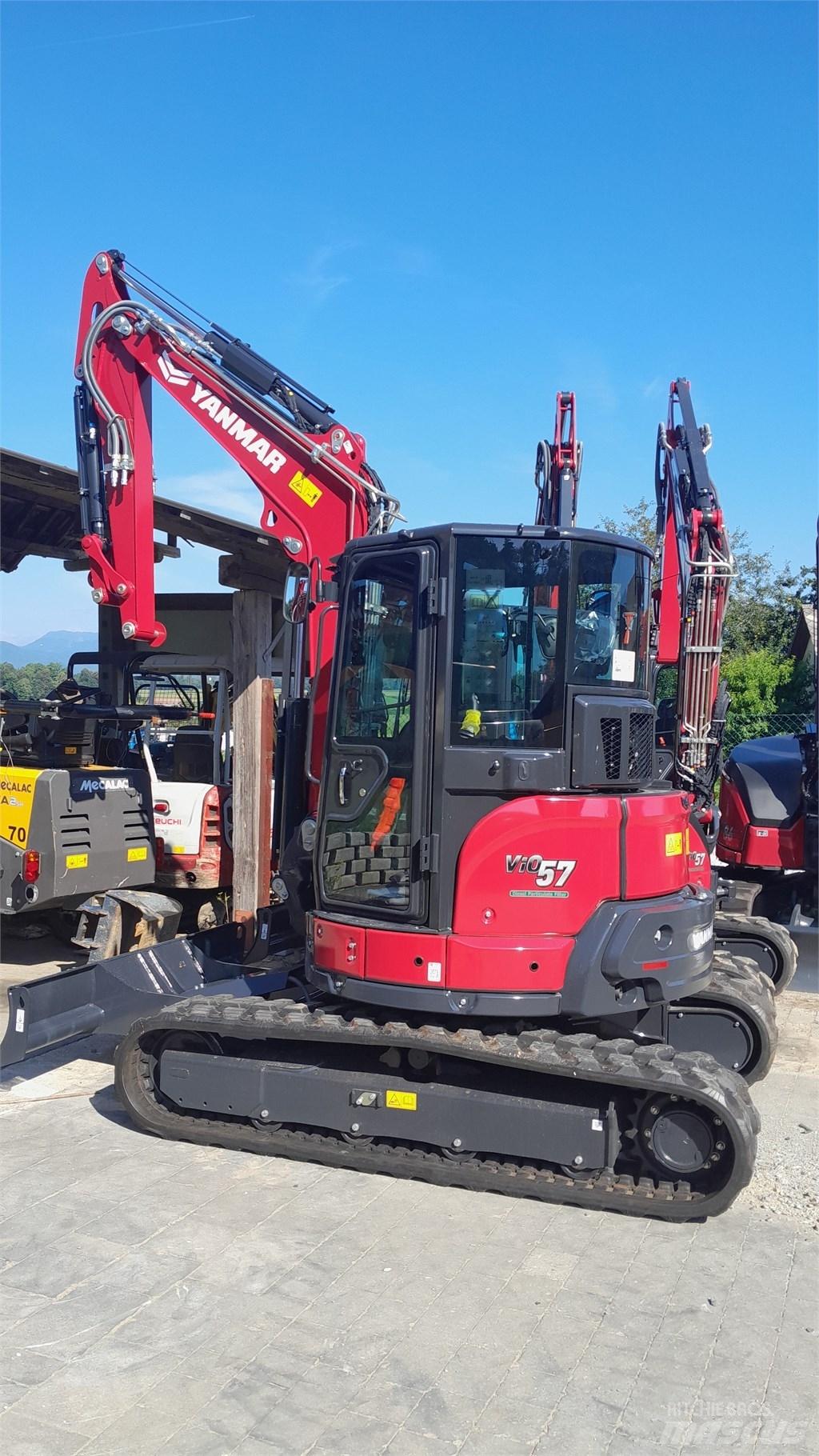 Yanmar VIO57-6B Мини екскаватори < 7 т