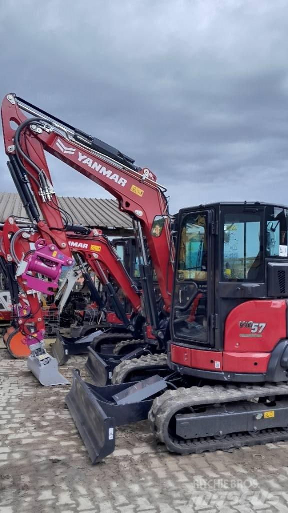 Yanmar VIO57-6B Мини екскаватори < 7 т