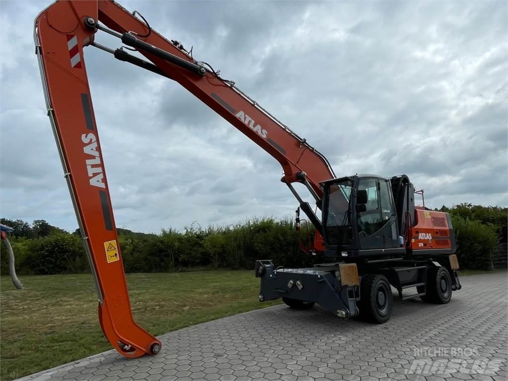 Atlas 270MH-BLUE Оператори на отпадъци/индустрия
