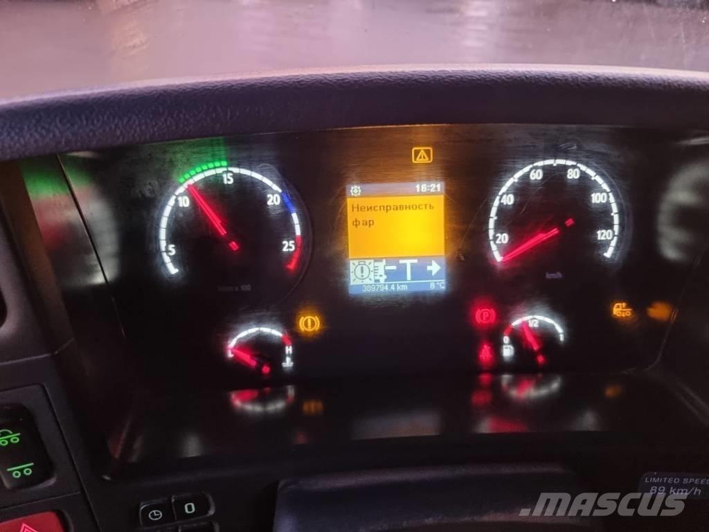 Scania R480 8x4 Камиони със скипов подемник