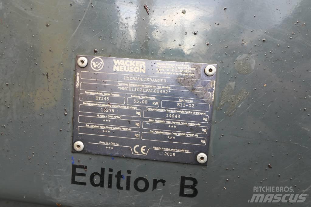 Wacker Neuson ET 145 Верижен екскаватор