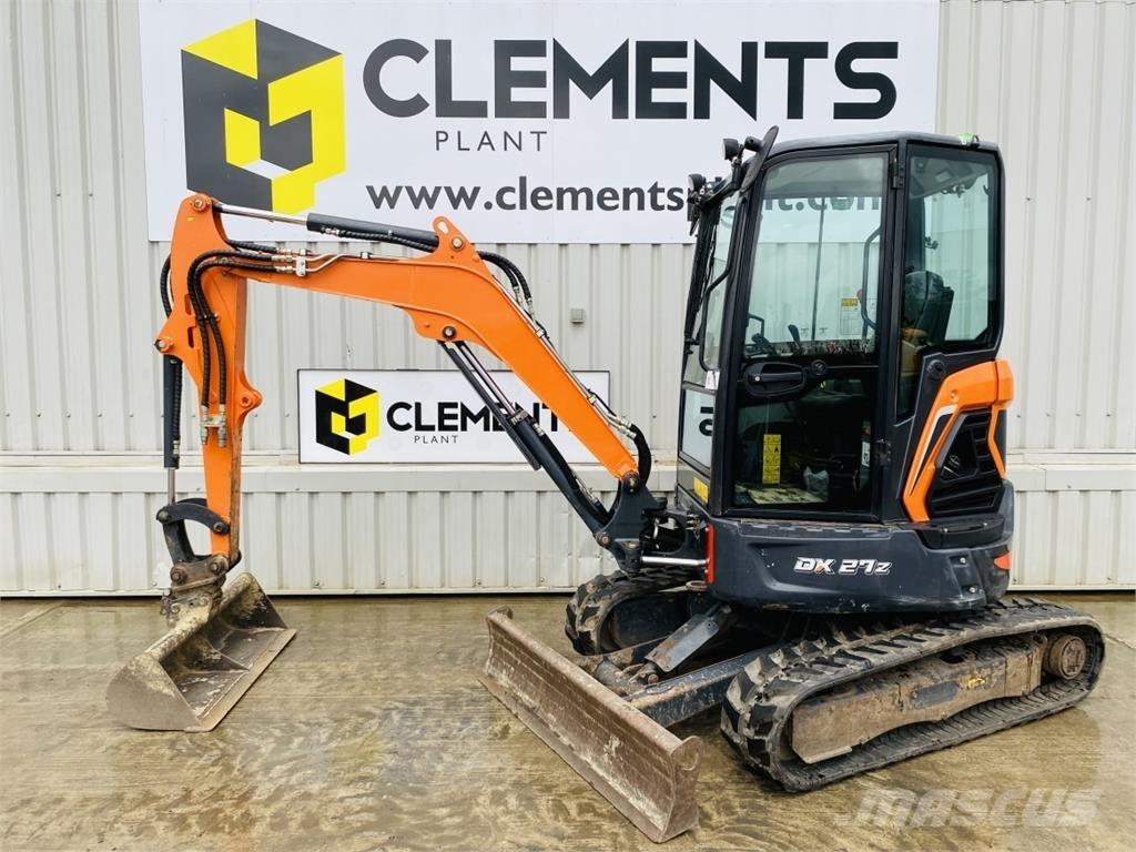 Doosan DX27Z Мини екскаватори < 7 т