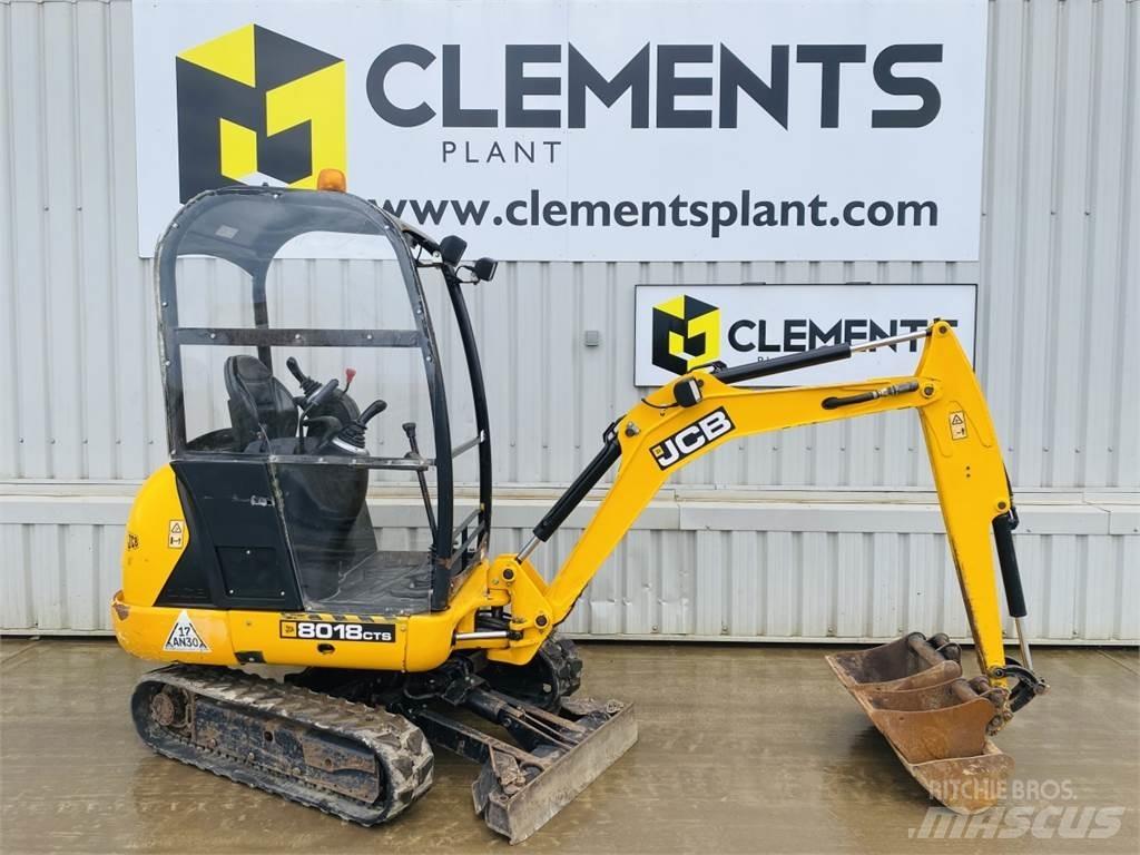 JCB 8018CTS Мини екскаватори < 7 т