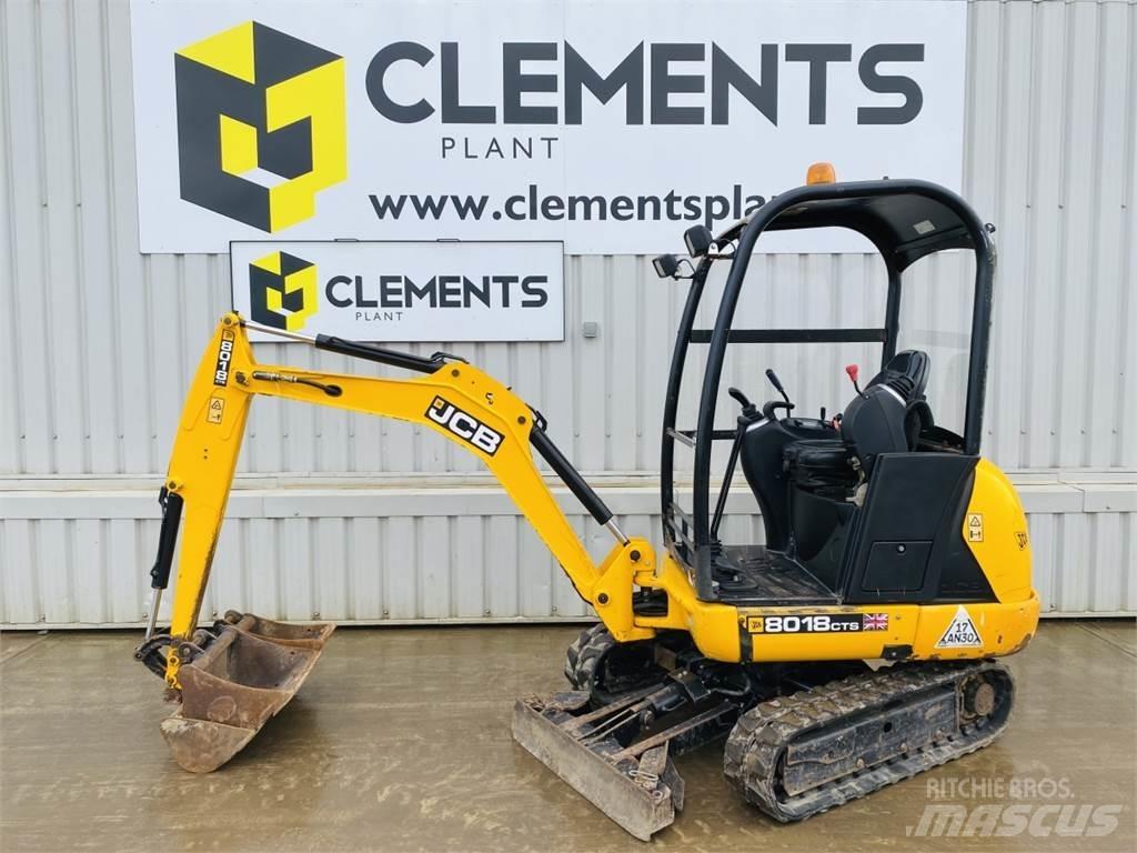 JCB 8018CTS Мини екскаватори < 7 т