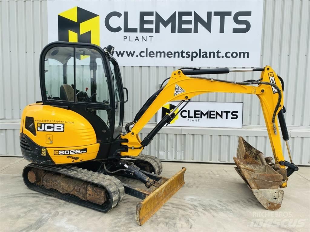 JCB 8026CTS Мини екскаватори < 7 т
