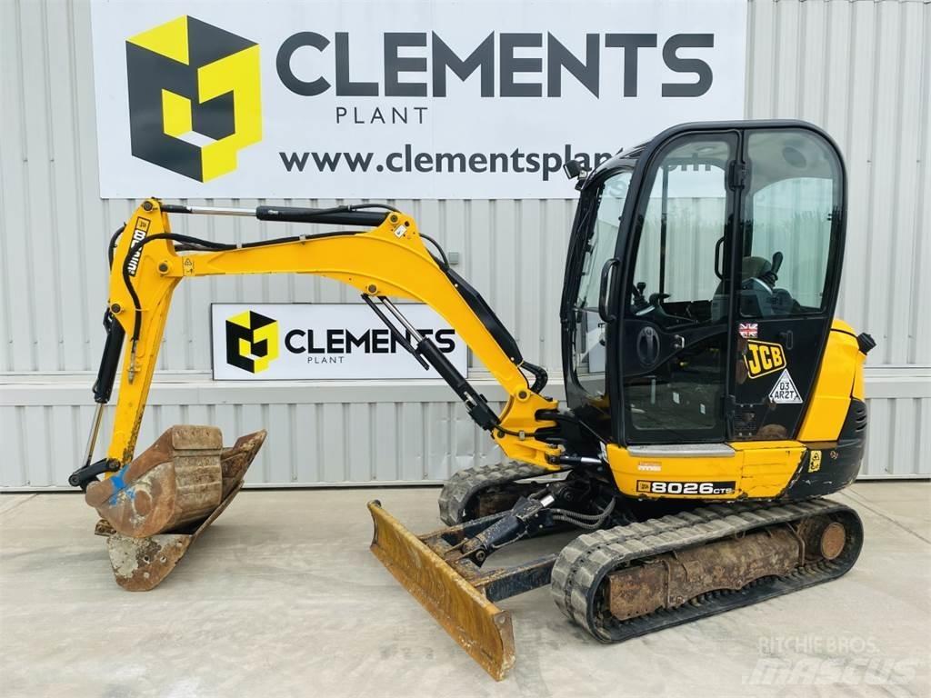 JCB 8026CTS Мини екскаватори < 7 т