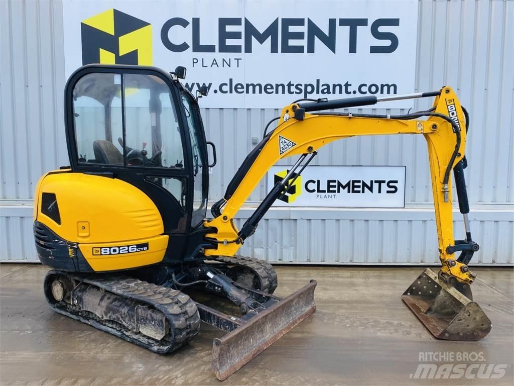 JCB 8026CTS Мини екскаватори < 7 т