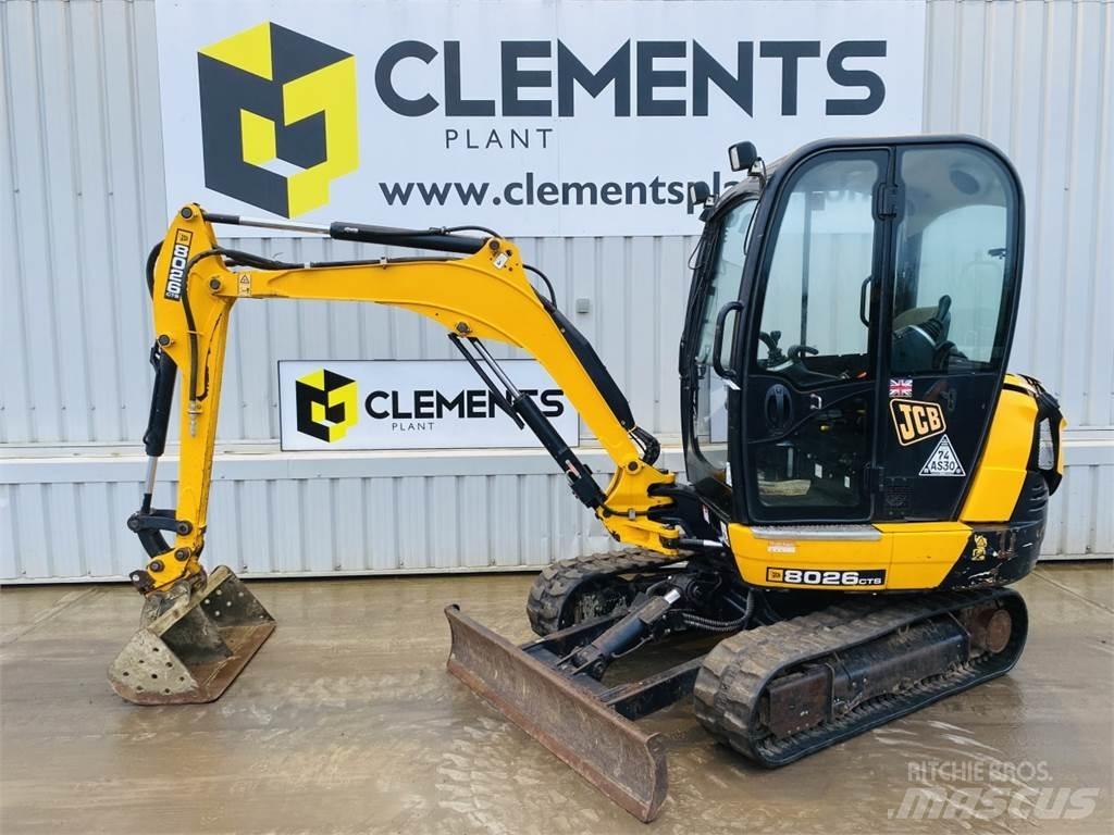 JCB 8026CTS Мини екскаватори < 7 т
