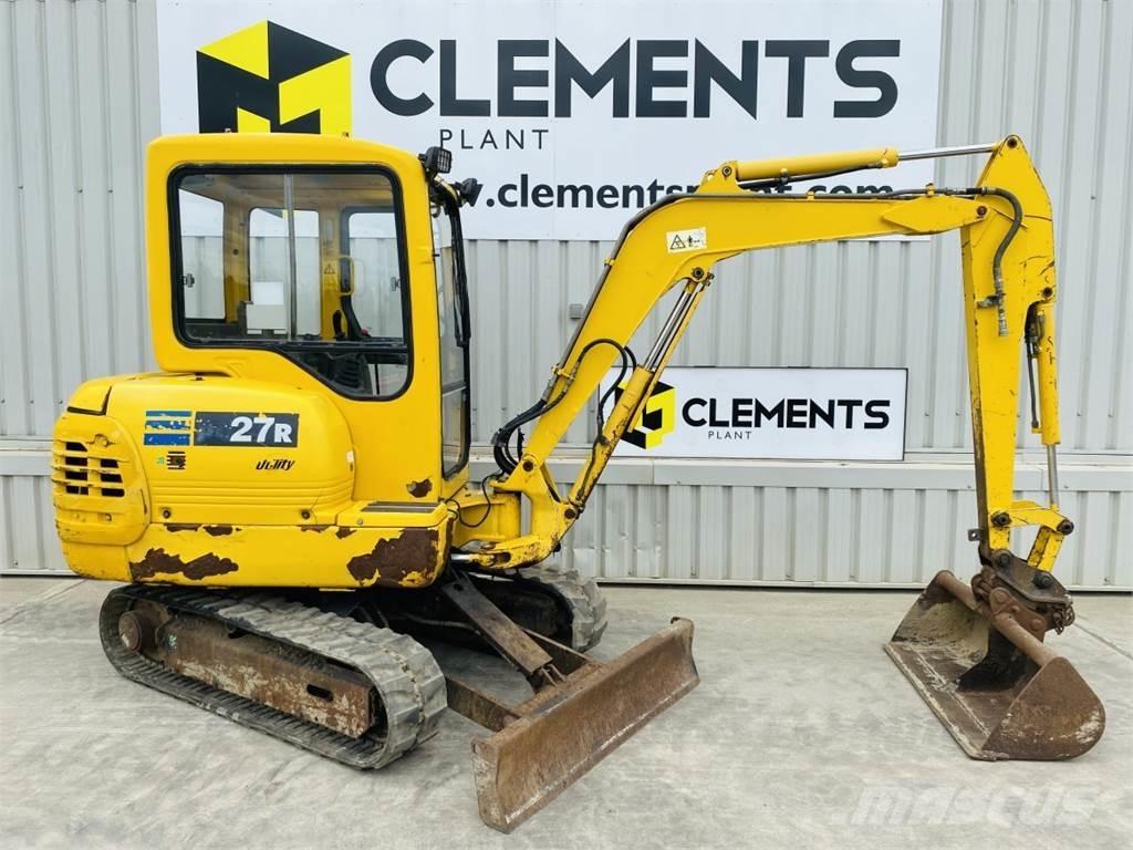Komatsu PC27R-8 Мини екскаватори < 7 т