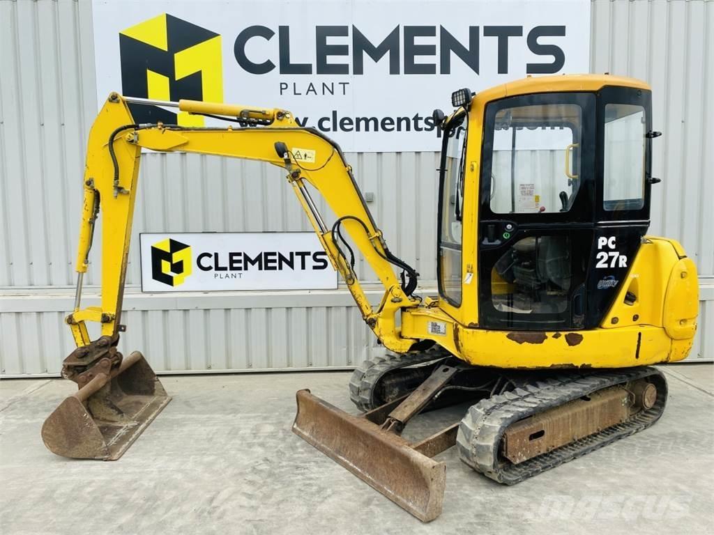 Komatsu PC27R-8 Мини екскаватори < 7 т