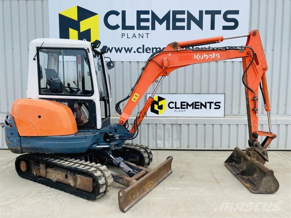 Kubota KX91-3 Мини екскаватори < 7 т