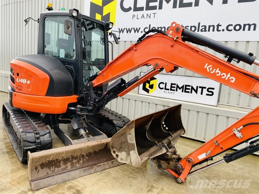 Kubota U48-4 Средни екскаватори 7т - 12т