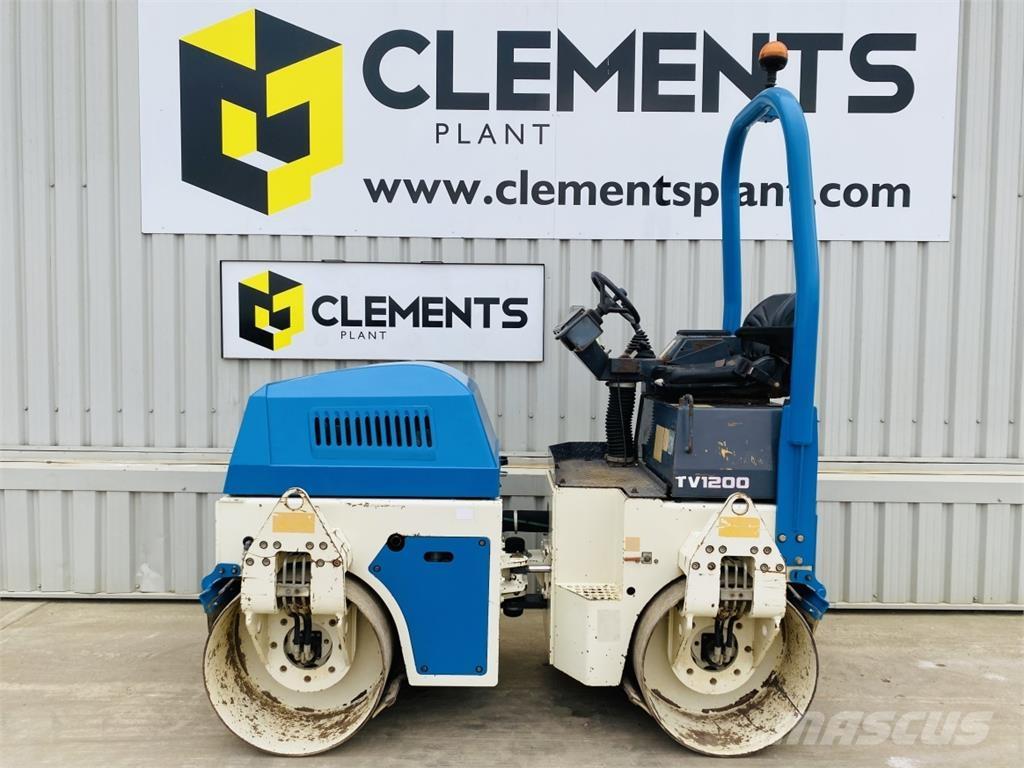 Terex TV1200 Двойни барабанни ролки
