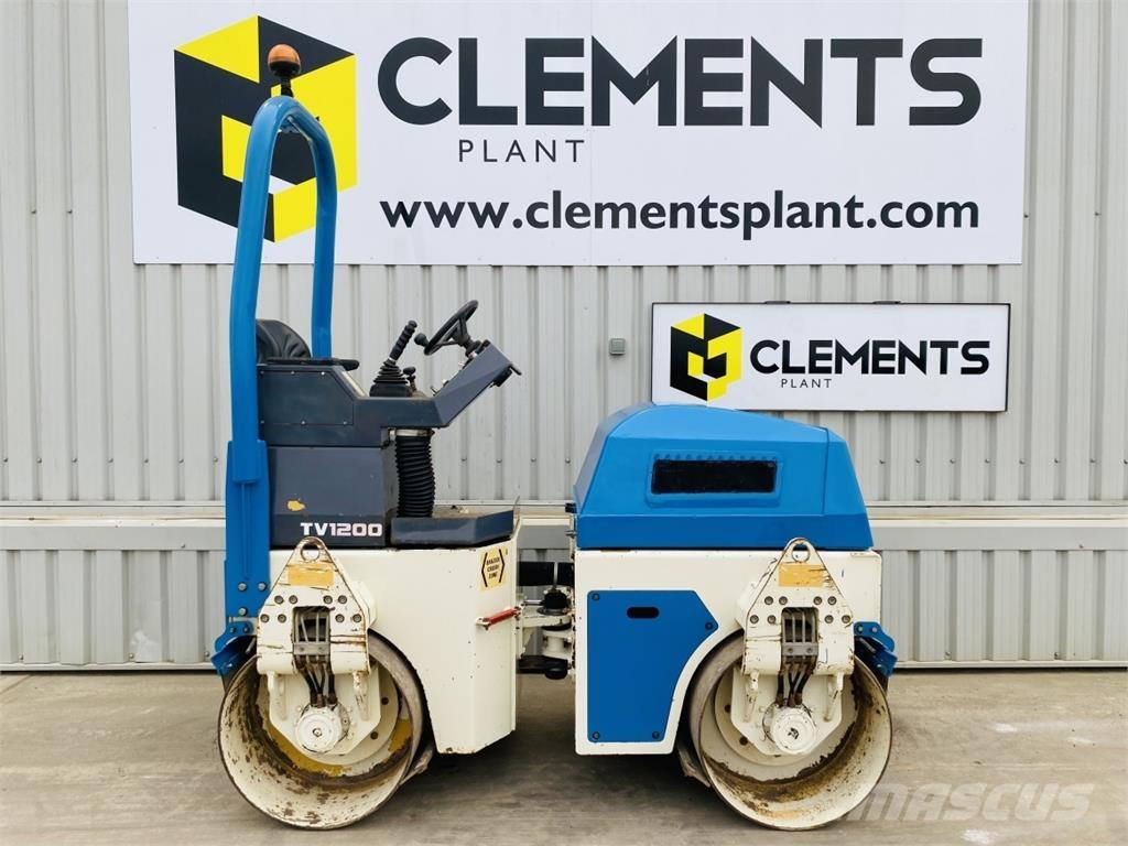 Terex TV1200 Двойни барабанни ролки
