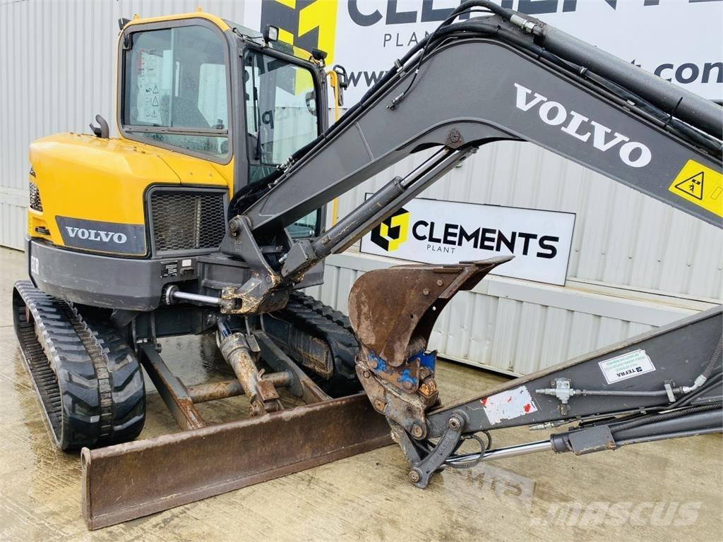 Volvo ECR58D Средни екскаватори 7т - 12т