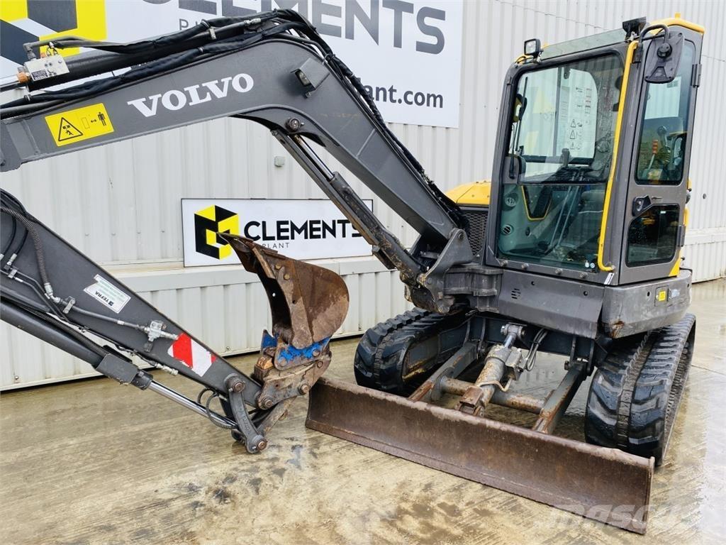 Volvo ECR58D Средни екскаватори 7т - 12т