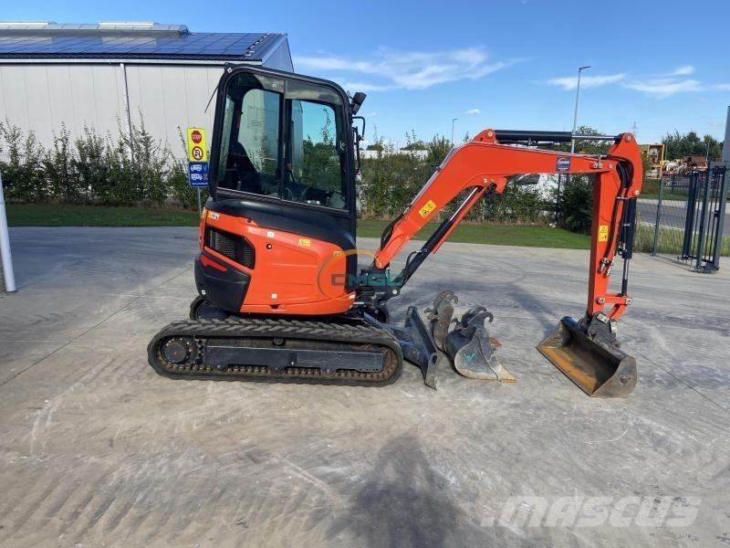 Kubota U27-4 HI Колесни екскаватори