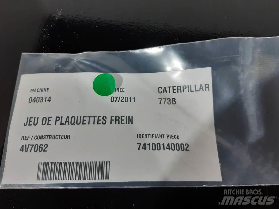 CAT 773B Релси, вериги и ходова част
