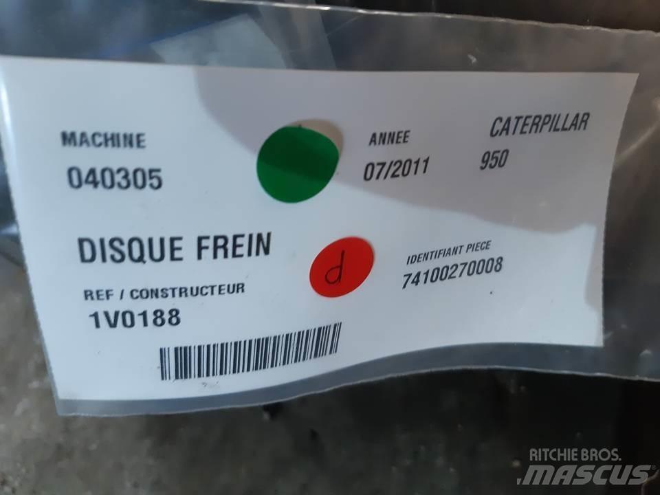 CAT 950 Релси, вериги и ходова част
