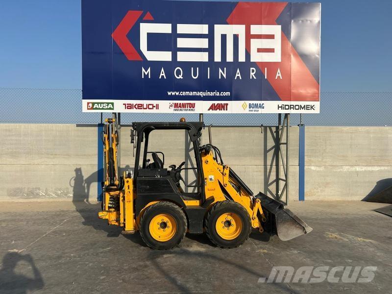 JCB 1 CX Товарач със заден ексватор