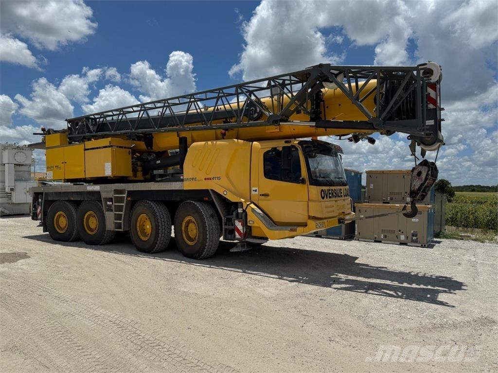 Grove GMK4115 Всъдеходни кранове